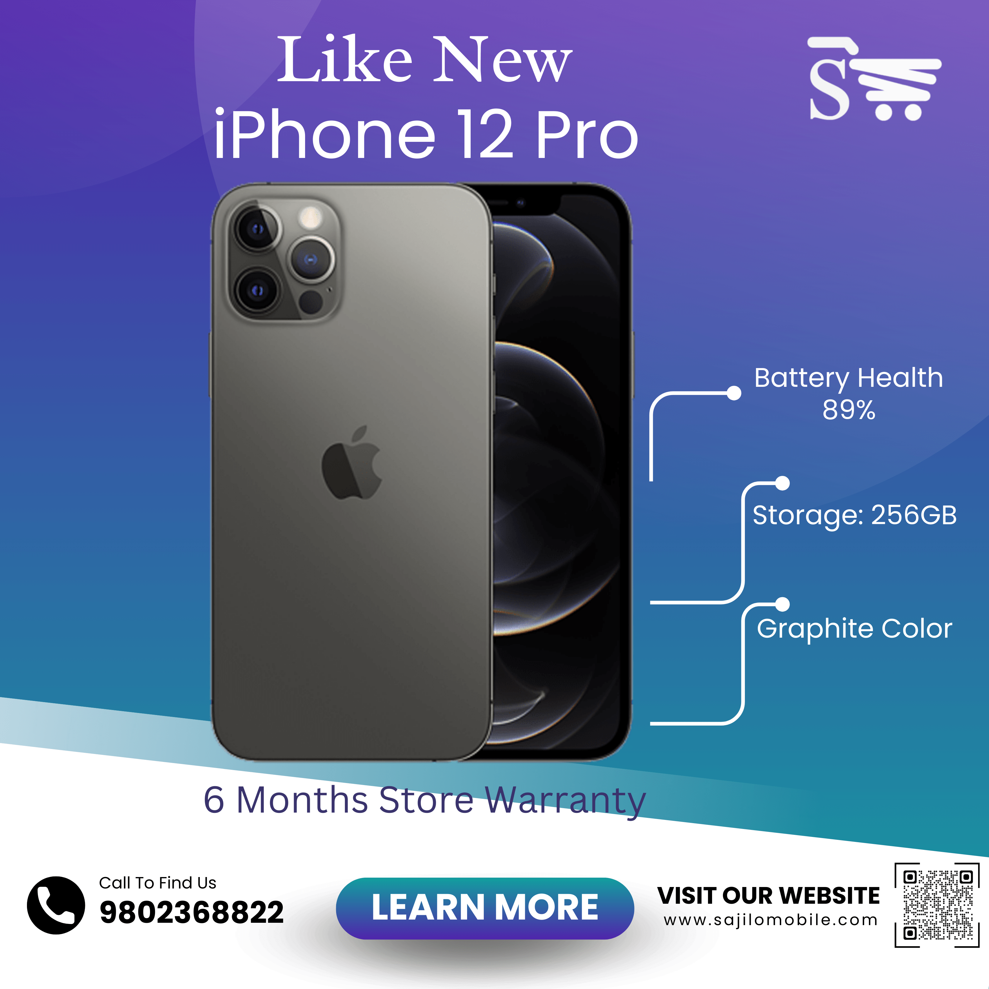  iPhone 12 Pro - 256 GB